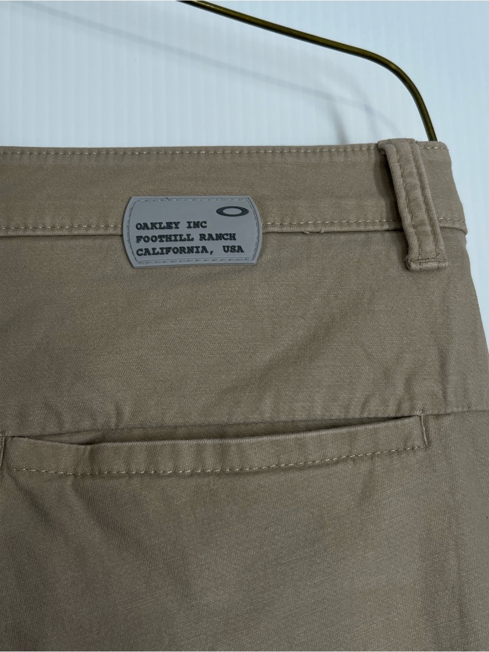 Oakley Men's Tan Chinos - Straight Leg Casual Pants - Picture 5 of 6